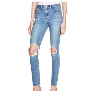 Levi’s 721 High Rise Skinny in Rugged Indigo